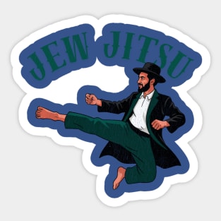 Jew Jitsu Sticker